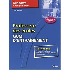 Professeur des �coles QCM d'entra�nement