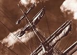 Authentic Models - Original and Classic Canvas Art Collection - Windjammer, 20 x 28 inch - 51 x 71 cm