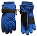 N'Ice Caps Kids Unisex Thinsulate and Waterproof Quilted Ski Gloves