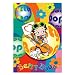 Betty Boop Lenticular Postcard Deluxe 6.5x9 , 3D Hippy Guitarist Image, Rainbow