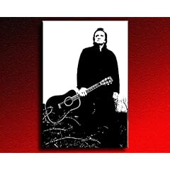 "Johnny Cash" Kunstdruck Deko Bild 100x70cm-k Musik Poster Cd DvD. - Weitere Wandbilder, Pop Art Kunstdrucke, Bilder zu Musik Stars, Bands finden Sie bei Leinwandbilder org - Alle Bilder fertig gerahmt mit Keilrahmen!!