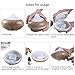 LSoug Cool Mist Air Humidifier - 7 Color LED Lights Changing, 140ml Essential Oil Diffuser Portable Aromatherapy, Waterless Auto Shut-off for Home Office Bedroom Room