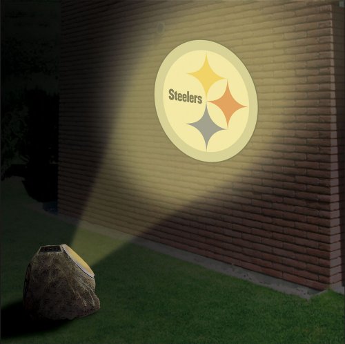 Pittsburgh Steelers Logo Projection Rock