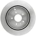 ACDelco Silver 18A2472A (19241849) Non-Coated Rear Disc Brake Rotor