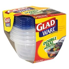 GladWare Side Dish Containers & Lids 5 containers