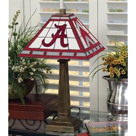 Alabama Crimson Tide Mission Lamp
