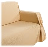 Scroll Jacquard Chair Throw Cover, Gold