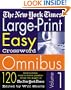 The New York Times Large-Print Easy Crossword Omnibus, Vol.1: 120 Easy-to-Read, Easy-to-Solve Puzzles from the Pages of The New York Times