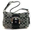 AUTHENTIC COACH SOHO SIGNATURE SMALL FLAP 11860