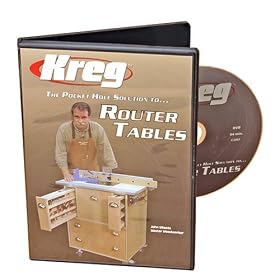 Kreg V06-DVD-Pocket Hole Joinery DVD, Building a Router Table
