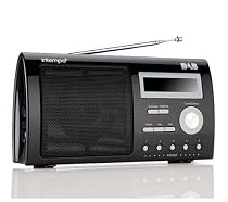 Intempo Digital TRS-01Bk Glossy Black DAB Transistor Radio