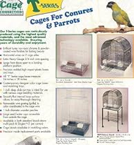 T1 PARROT CAGE WHITE 2-PACK