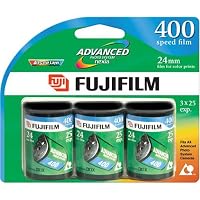 Fujifilm 400 Speed 25 Exposure APS Film (3 Pack)
