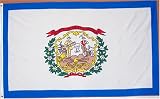 Outdoor Living : New 3x5 West Virginia State Flag US USA American Flags