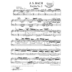 Bach J.S. Partita No. 2 in C Minor: Instantly download and print sheet music