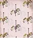 Carousel Horses Sheet Set - Twin Size 100% Cotton