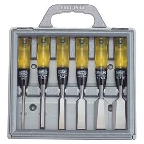 Stanley 16-901 900 Series Wood Chisel Set, 6-Piece by Stanley Hand Tools