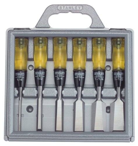 Stanley 16-901 900 Series Wood Chisel Set, 6-Piece