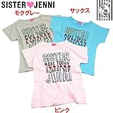 (ジェニィ)JENNI USAコットン 立体ロゴ デザイン半袖Tシャツ 130 モクグレー(031)