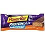 PowerBar Protein Plus, Reduced Sugar, Chocolate Peanut Butter, 2.46-Ounce Bars (Pack of 12)