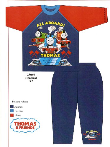 THOMAS THE TANK ENGINE BOYS PYJAMAS AGE 18-24 MONTHS