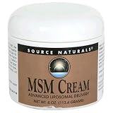 Source Naturals MSM Cream, 4-Ounce (113.4 g)Source Naturals MSM Cream, 4-Ounce (Pack of 2)