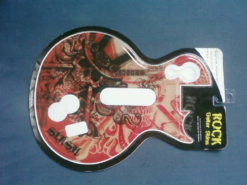 Guitar Hero 3 Controller Guitar Skin, Slash Red