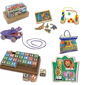 The Ultimate Toys for Toddlers - Bundle of 7 by Melissa and Doug by Melissa & Doug