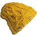 Turtle Fur - Women's Norita Fleece Lined Hand Knit Slouchy Beanie, Garnet