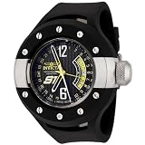 Invicta Men's 6840 S1 Collection Rally GMT Black Rubber Watch
