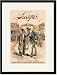 Black Framed/Matted Print 17x23, Judge Magazine: Who Will Boss the Washington Centenn...