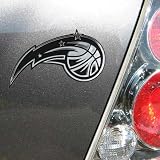 NBA Orlando Magic Silver Team Logo Chrome Auto Emblem