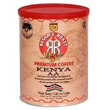 Reggies Roast Premium Whole Bean Coffee, Kenya AA, 12-Ounce Can (Pack of 3)