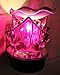 Electric Oil Warmer Tart Burner, Plug in Nigthlight with Dimmer (Purple)