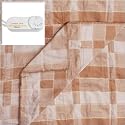 Biddeford heated electric throw blanket, CAMEL.