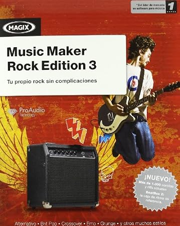 MAGIX Music Maker Rock Edition 3