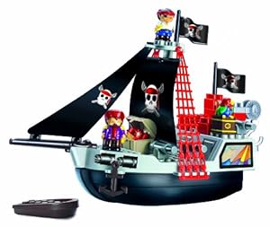 Ecoiffier - Jouet Premier Age - Bateau pirate Abrick