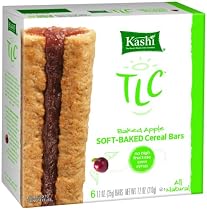 Kashi TLC Cereal Bar Baked Apple, 6-Count Bars (Pack of 6)