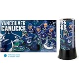 NHL Vancouver Canucks Various Players Rotating Lamp