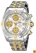 Breitling Men's B1335812-G577TT Chrono Cockpit:Bi-Co Silver Dial Watch