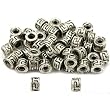 Bali Spacer Beads Antique Silver Plated 5mm Approx 50
