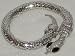 Silver Snake Bracelet, Ankle Bracelet or Arm Cuff