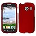 Samsung Galaxy Ace Style S765C Red Hard Case Snap On Rubberized Protector Cover