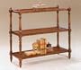 Plantation Cherry Three Tier Console Table