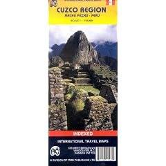 Carte routi�re : Cuzco - Machu-Pichu