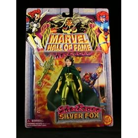  SILVER FOX Marvel Comics Hall Of Fame SHE-FORCE Series 1997 Action Figure and Collector Trading Card