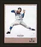Los Angeles Dodgers Framed Sandy Koufax Los Angeles Dodgers Lithogaph By Michael Mellett MLB Baseball