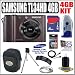 Samsung TL34HD 14.7MP Digital Camera Black Plus 4GB Deluxe Accessory Bundle With 3 Year Warranty