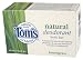 Personal Health Care : Tom's of Maine - Deodorant Body Bar Lemongrass, 4 oz bars