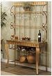 BEAUTIFUL GRANITE TOP BAKERS RACK IN GOLD FINISH